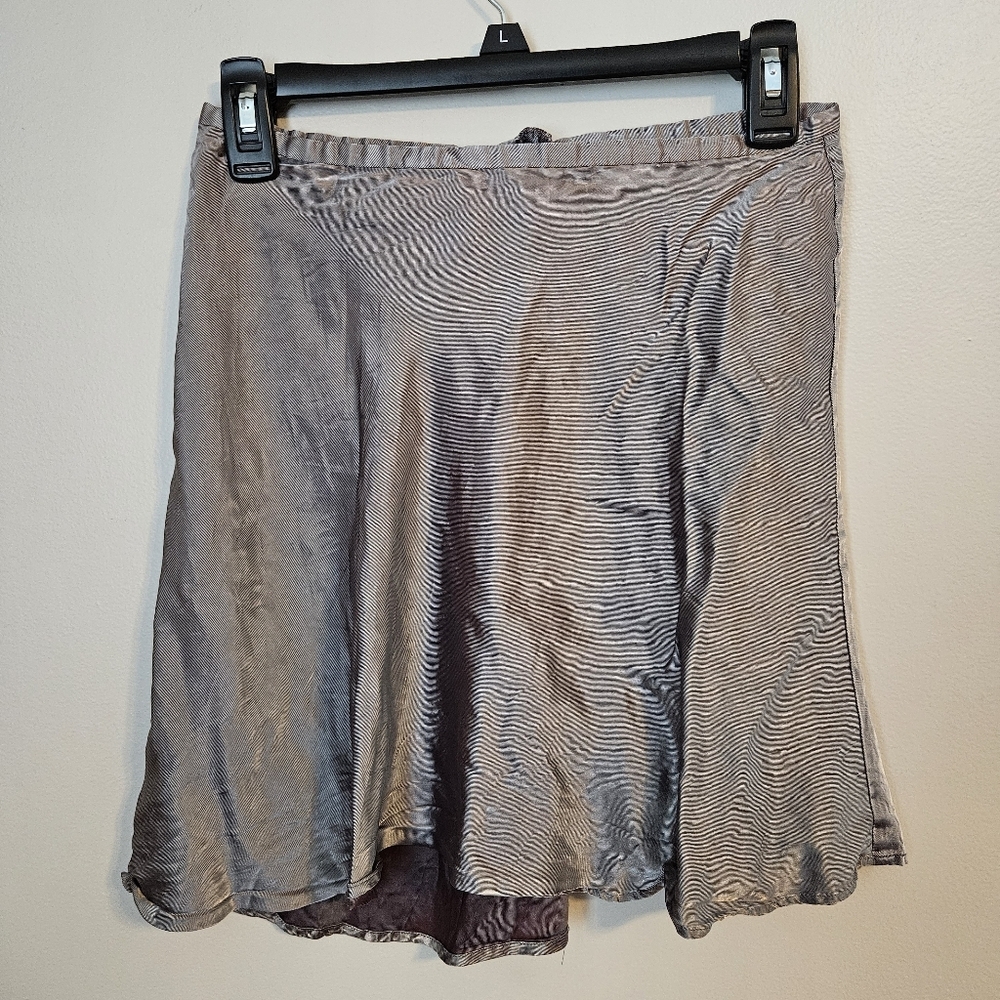 Liaison Paris Skirt Elegant Gray Mini Date Night Casual Neutral Classic Cute - Picture 2 of 7